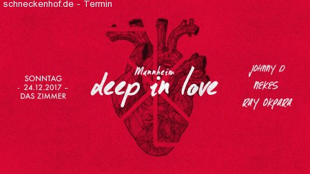 Mannheim deep in Love Werbeplakat
