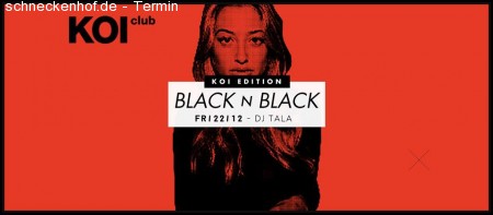BLACK n BLACK KOI Edition Werbeplakat