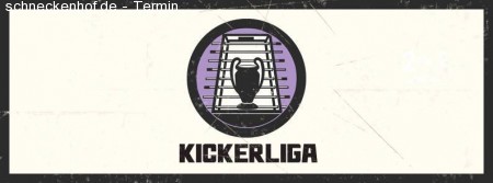 Kickerliga Werbeplakat