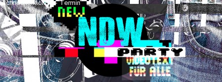 NDW - Party Werbeplakat