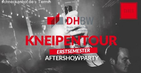 DHBW Kneipentour Aftershowparty Erstis Werbeplakat
