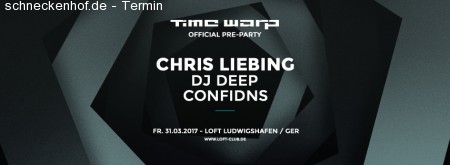 Time Warp Pre-Party: Chris Liebing Werbeplakat