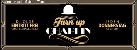 TurnUp Chaplin Werbeplakat