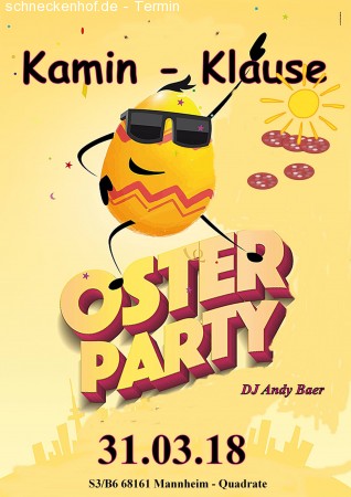 Oster Party Werbeplakat