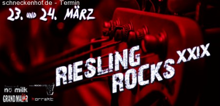 Riesling Rocks XXIX - Freitag Werbeplakat