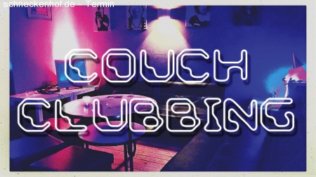 Couch Clubbing Werbeplakat