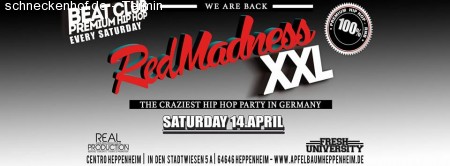 Beat Club| The Red Madness XXL is back - Werbeplakat