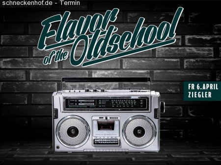 Flavor of the Oldschool mit DJ Damian Werbeplakat