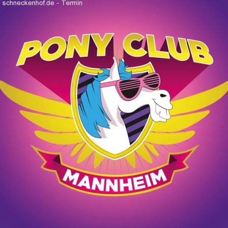 Ponyclub Werbeplakat