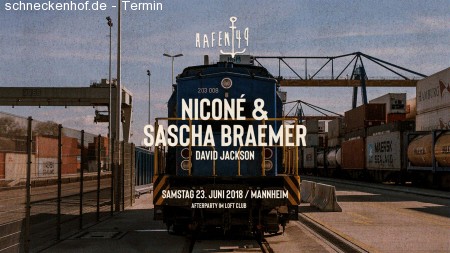 Niconé & Sascha Braemer am Hafen 49 Werbeplakat