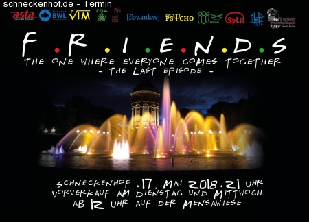 Friends - where everyone comes together Werbeplakat