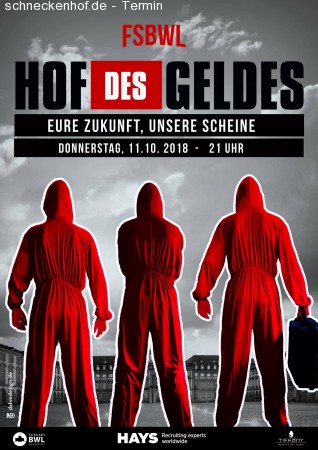 Hof Des Geldes - Fotobox Werbeplakat