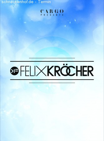 Felix Kröcher in the Club Werbeplakat