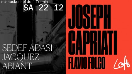 Joseph Capriati im Loft Werbeplakat