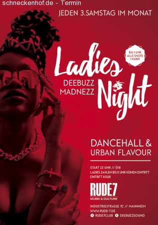 LADIES NIGHT - Urban & Jamaican Vibes Werbeplakat