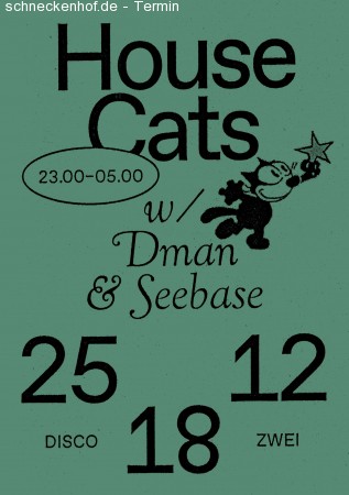 Housecats Werbeplakat