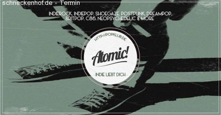 Atomic! Indie Dance Night Werbeplakat