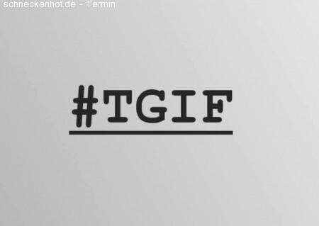 #TGIF I Thank God Its Friday // TIFFANY Werbeplakat