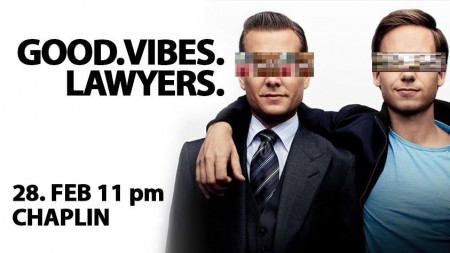 GOOD VIBES Lawyers Werbeplakat