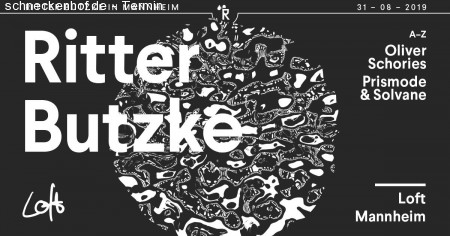 Ritter Butzke Showcase im Loft Werbeplakat