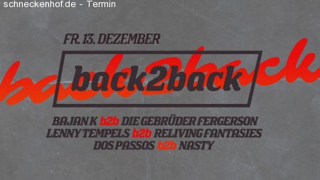 Back2Back Werbeplakat