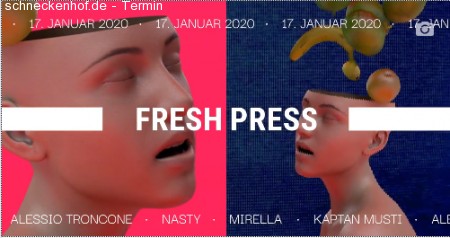 Fresh Press Werbeplakat