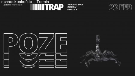 POZE / Trap & Hip-Hop Werbeplakat