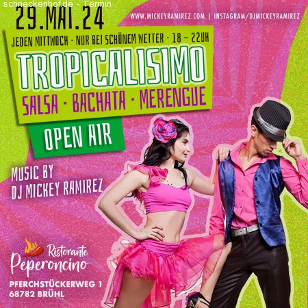 Tropicalismo Open Air Werbeplakat