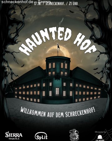 Haunted Hof Werbeplakat