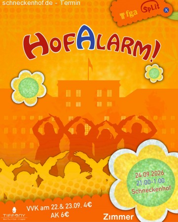 HofAlarm Werbeplakat