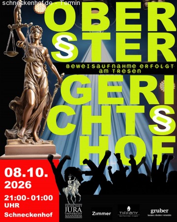 Oberster GerichtsHOF Werbeplakat