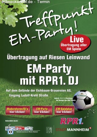 Public Viewing AUT - GER Werbeplakat