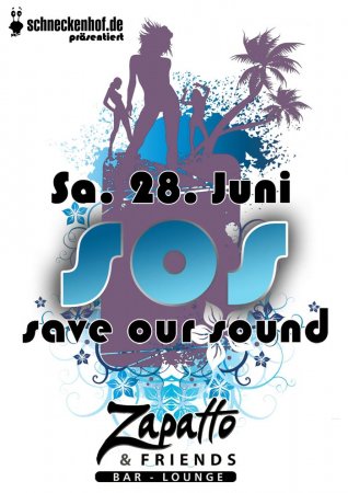 SOS! Save our Sounds! Werbeplakat
