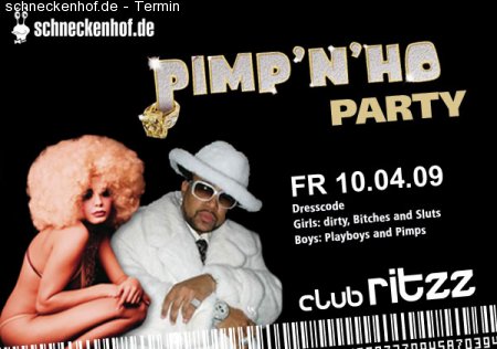 sh.de Pimp'n Ho Party Werbeplakat