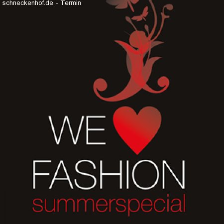we love fashion Werbeplakat