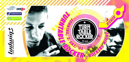 Turntablerocker Werbeplakat