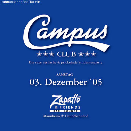 Campus Club XVII Werbeplakat