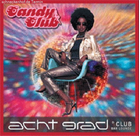 Candy Club im Acht Grad Werbeplakat