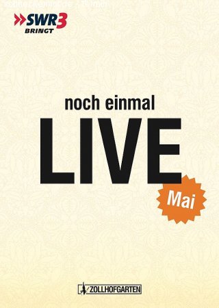 Live Montag mit Cris Cosmo Werbeplakat