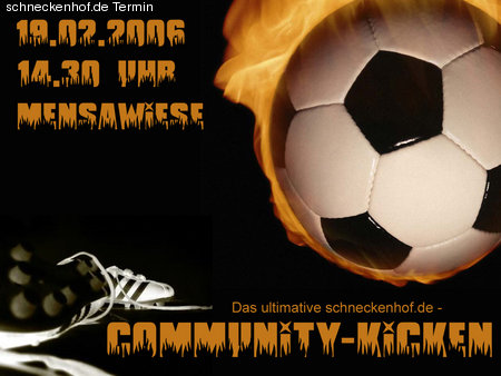 Community-Kicken 2006 Werbeplakat