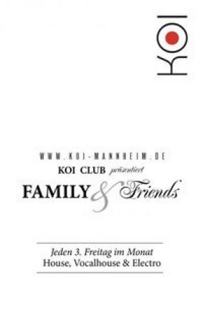 Family & Friends goes Beachclubbing Werbeplakat