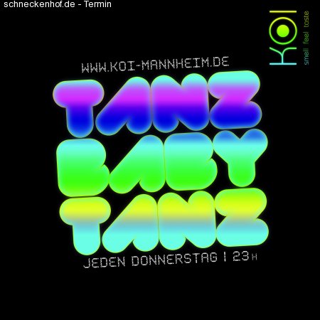 Tanz Baby Tanz Werbeplakat