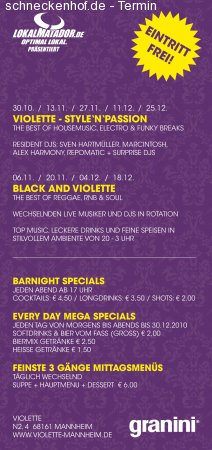 VIOLETTE - Style'n'Passion Werbeplakat