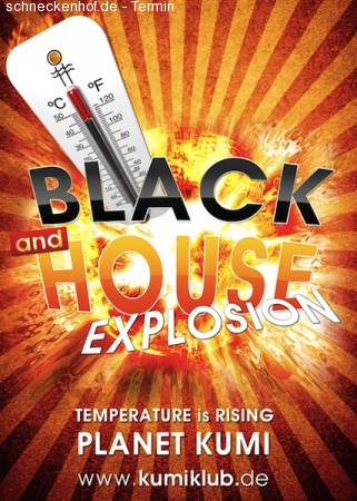 Black&House explosion Werbeplakat