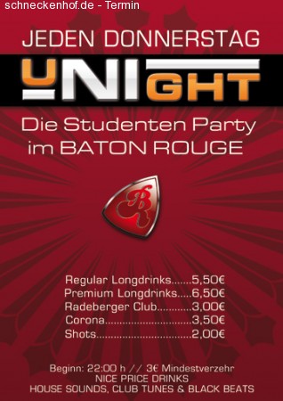 363 Days later...UNIGHT PARTY Werbeplakat