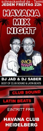 HAVANA MIX NIGHT - Jeden Fr. - Werbeplakat