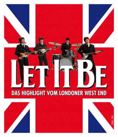 LET IT BE Werbeplakat