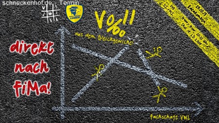 VWL Fete: Voll aus dem Gleichgewicht Werbeplakat