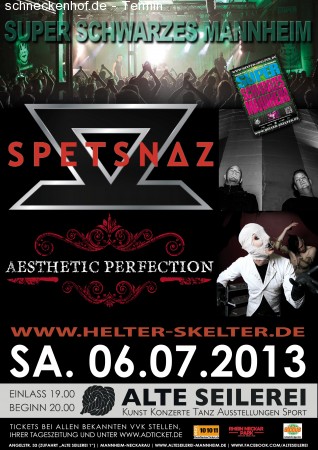 Spetsnaz & Aesthetic Perfectio Werbeplakat