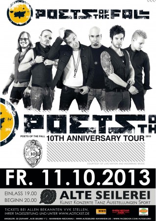 Poets Of The Fall Werbeplakat